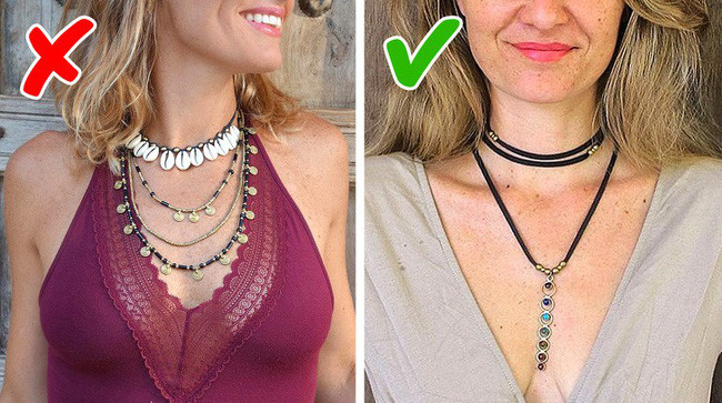 9 kiểu đeo trang sức sai quá sai sẽ khiến chị em già đi trông thấy - Ảnh 9. 9 kiểu đeo trang sức sai quá sai sẽ khiến chị em già đi trông thấy - Ảnh 9.