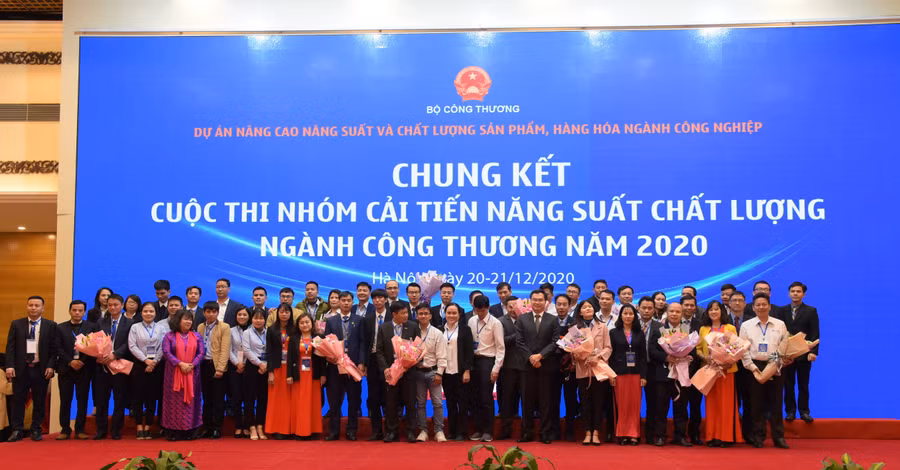12 đội lọt vào Chung kết nhận giải thưởng Cuộc thi "Nhóm cải tiến năng suất chất lượng ngành Công Thương" năm 2020