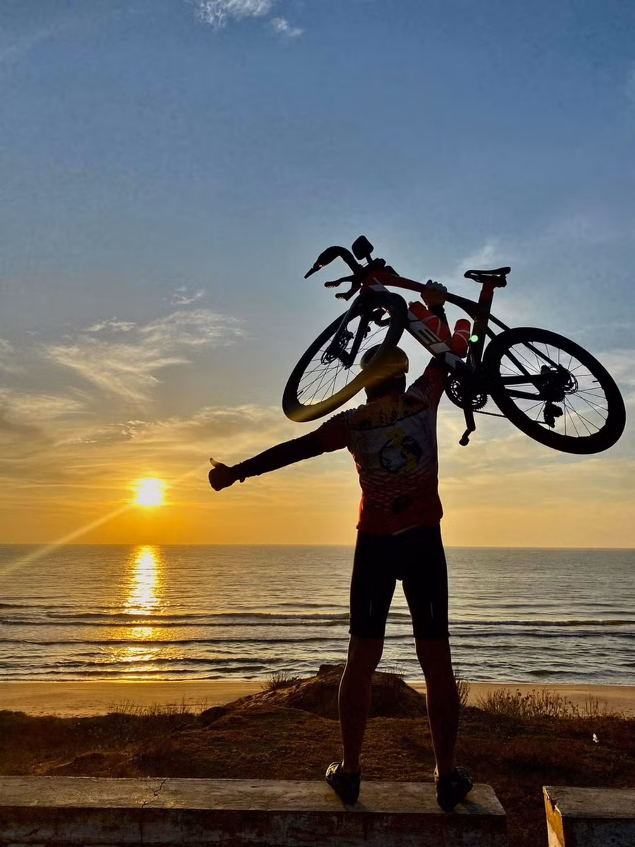 Đón chào bình minh.