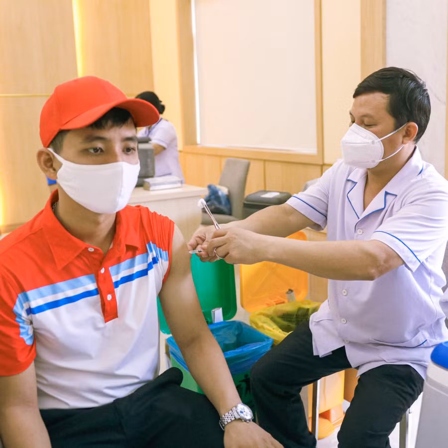 Cán bộ, đảng viên và người lao động PV GAS đoàn kết, đồng lòng thực hiện nhiều Chương trình hỗ trợ Phòng chống dịch Covid-19.