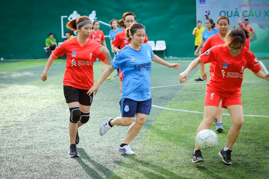 Sân chơi thú vị, vui vẻ của bộ môn bóng đã nữ