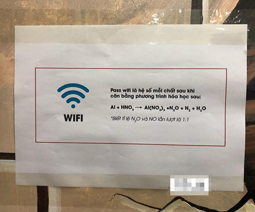 Pass wifi là hệ số mỗi chất sau khi cần bằng phương trình hóa học.