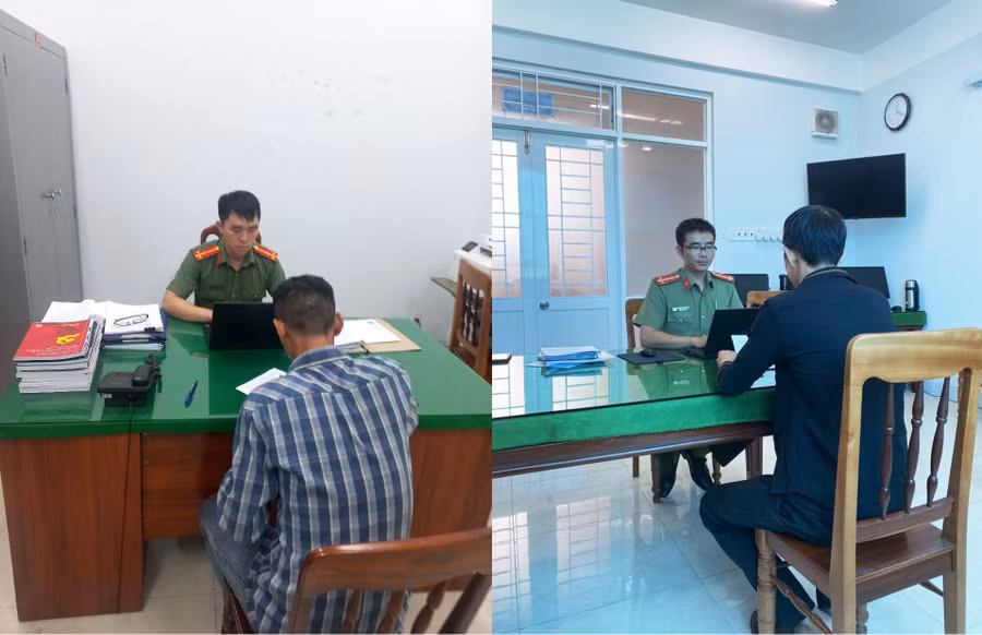 Cơ quan Công an làm việc với 2 chủ tài khoản Facebook đăng tải thông tin đinh tự “mọc” từ tay người phụ nữ.