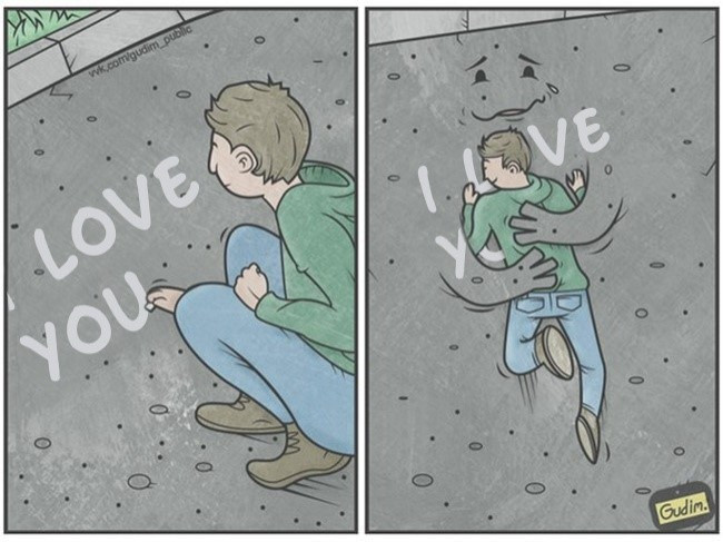 Những bức tranh lột tả mảng tối của xã hội hiện đại hình ảnh 4 Nhung buc tranh lot ta mang toi cua xa hoi hien dai hinh anh 4