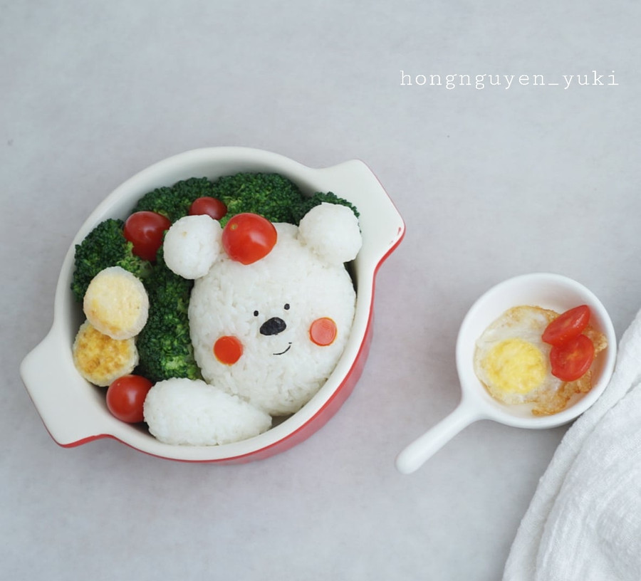 Những bữa cơm bento đẹp như tranh của mẹ đảm ảnh 12