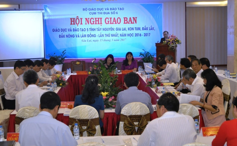 Cụm thi đua số 6: Hướng tới năm học hoàn thành xuất sắc nhiệm vụ