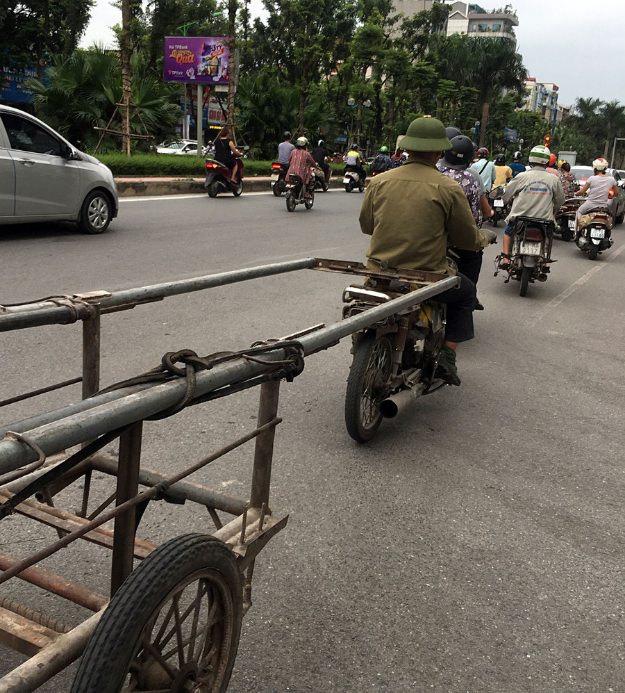 Hô biến thành xe rơ moóc