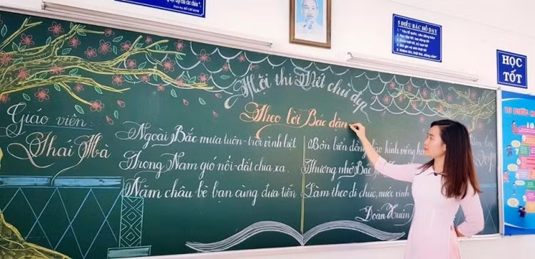 Một số bài thi của các giáo viên trường Bùi Thị Xuân (Bà Rịa Vũng Tàu).