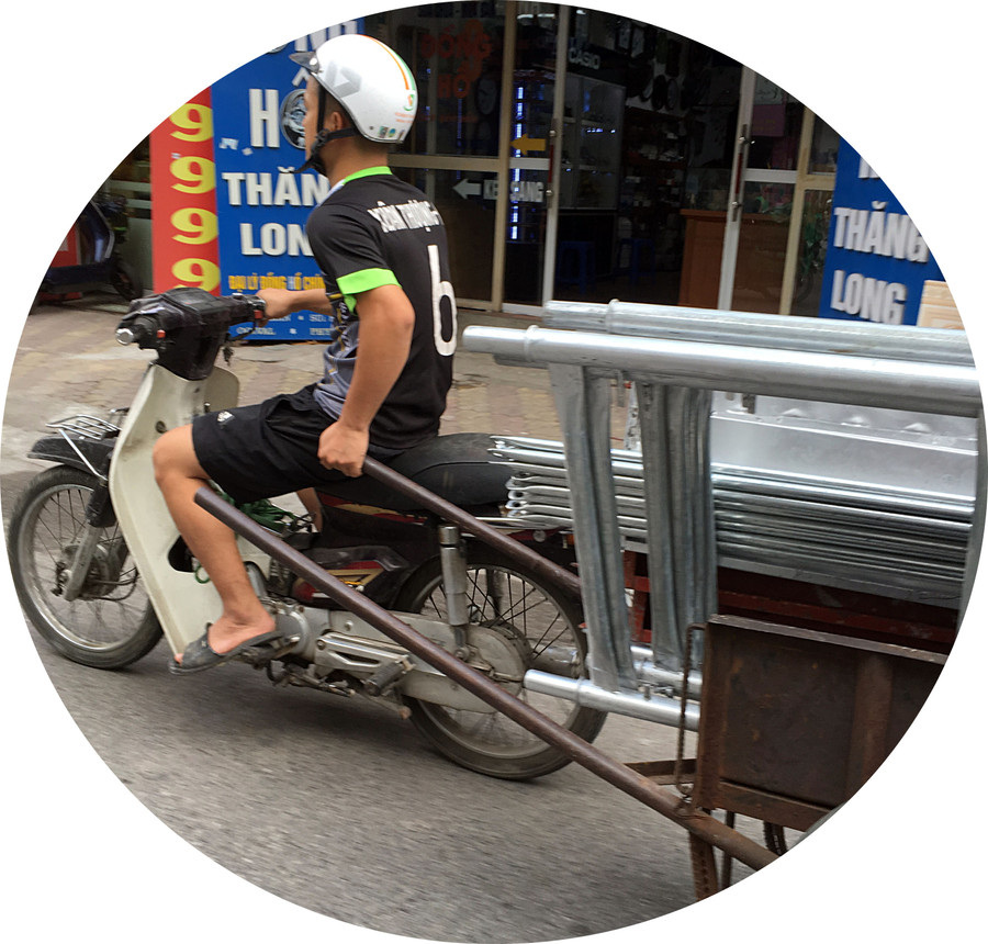 Đi liều như chỗ không người