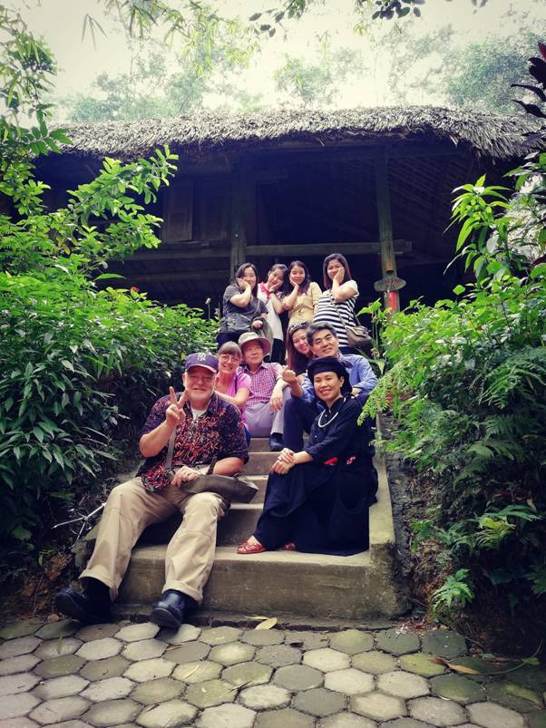 Đội ngũ chuyên gia nước ngoài trải nghiệm khu sinh thái ở Thái Hải - Thái Nguyên