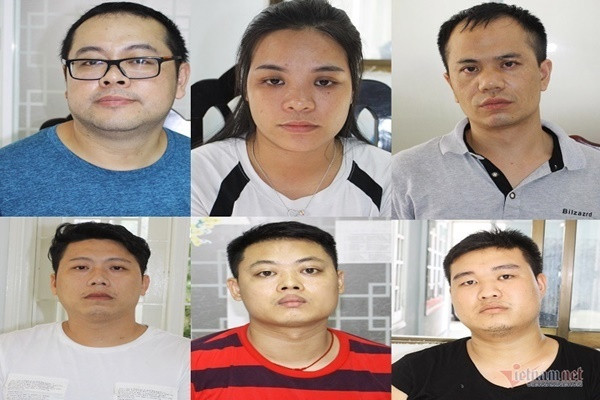 Nhóm người bị khởi tố