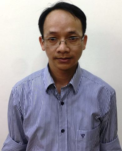 Bị can Nguyễn Thanh Chương.