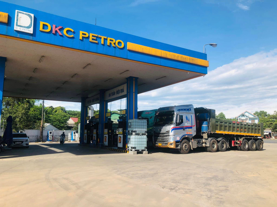 Một cửa hàng xăng dầu DKC Petro. (Ảnh: Internet). Một cửa hàng xăng dầu DKC Petro. (Ảnh: Internet).
