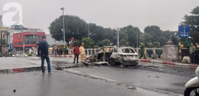 Hiện trường vụ tai nạn. (Ảnh: Doãn Tấn/TTXVN).