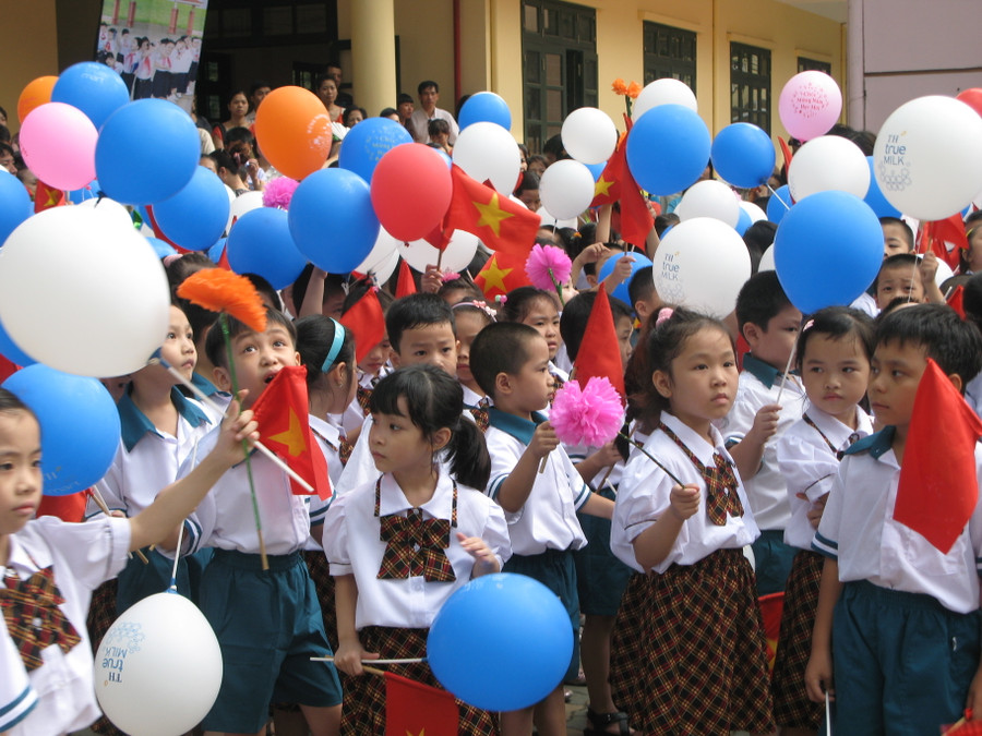 HS Lào Cai khai giảng ngày 5/9 (Ảnh minh họa)