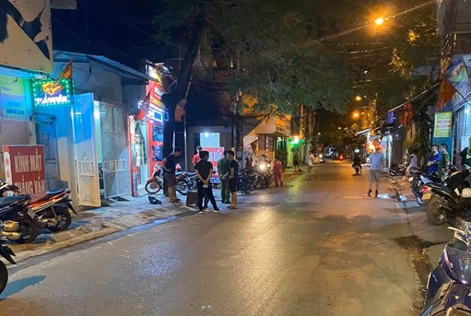 Khu phố xảy ra vụ việc. Ảnh: VTCnews