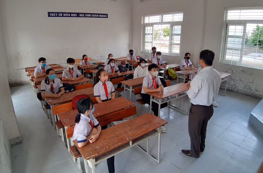 Dự kiến ngày bắt đầu năm học mới từ ngày 7/9. (Ảnh: Duy Quan).