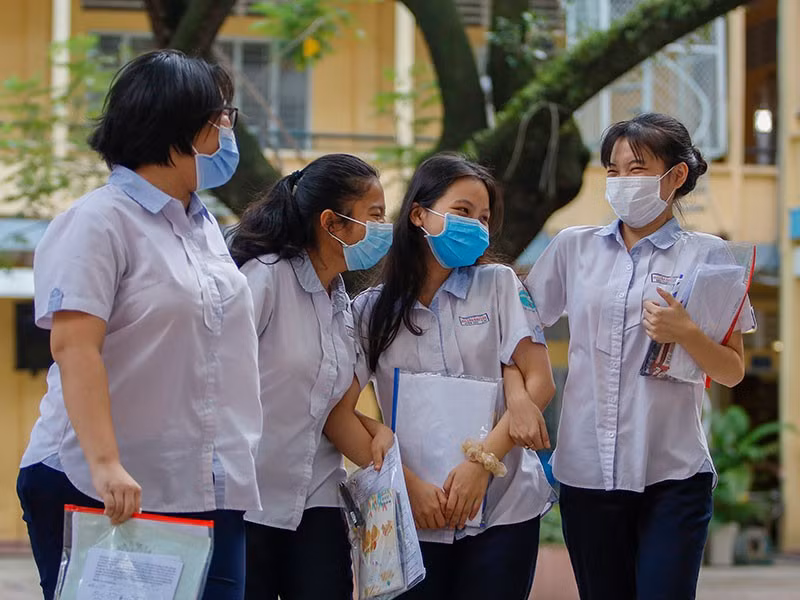 Thí sinh dự thi tốt nghiệp THPT 2020.