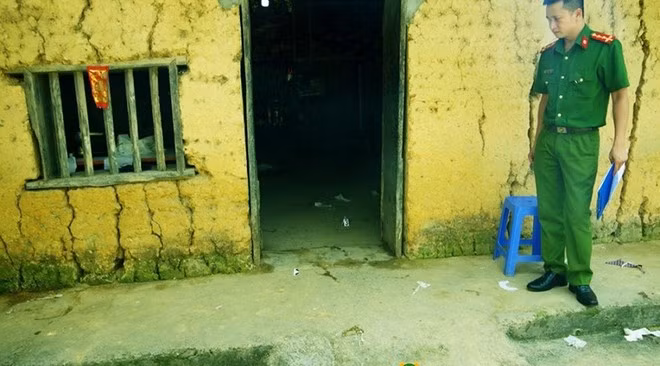 Hiện trường vụ án. Ảnh: Công an cung cấp