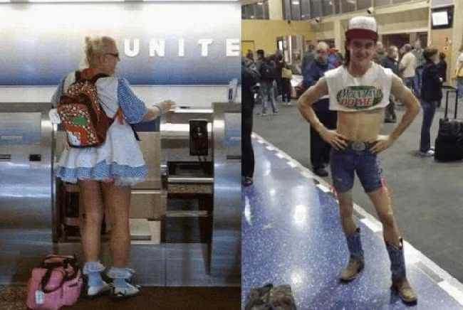 ngo ngang khi bat gap hinh anh "oai oam" o san bay hinh anh 13