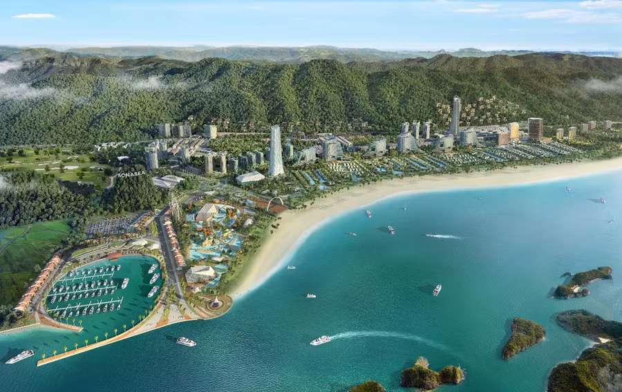 Sonasea Vân Đồn Harbor City là một trong những tổ hợp du lịch nghỉ dưỡng quy mô bậc nhất Quảng Ninh do Tập đoàn CEO đầu tư.