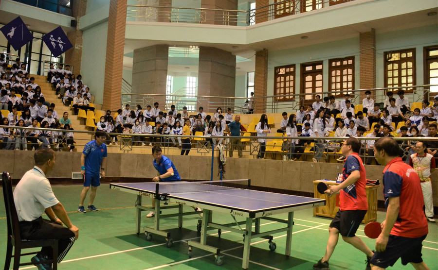 Các Vận động viên thi đấu môn bóng bàn. Các Vận động viên thi đấu môn bóng bàn.