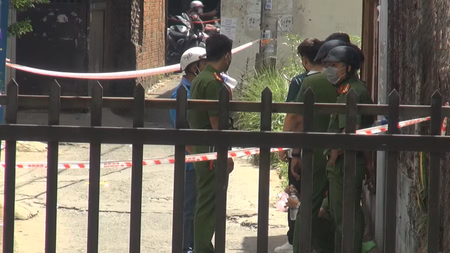 Hiện trường vụ việc. (Ảnh: N.T.)