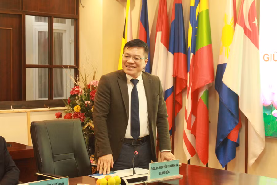 PGS.TS Nguyễn Thanh Hà, Giám đốc Bệnh viện Hữu nghị. PGS.TS Nguyễn Thanh Hà, Giám đốc Bệnh viện Hữu nghị.