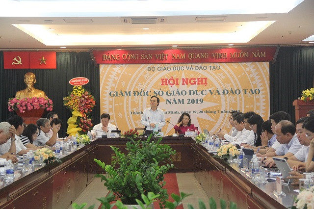 Quang cảnh hội nghị Giám đốc Sở GD&ĐT năm 2019