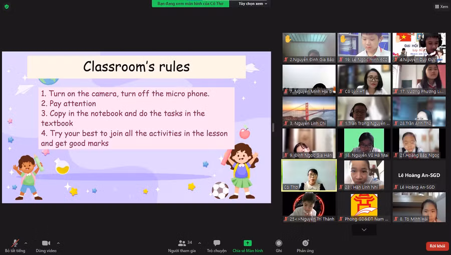 Việc dạy - học trực tuyến của học sinh Hà Nội vẫn đang diễn ra và dần đi vào nề nếp. Ảnh minh họa: Nhật Nguyên.