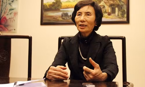 PGS.TS Bùi Thị An - nguyên Đại biểu Quốc hội TP Hà Nội khóa XIII