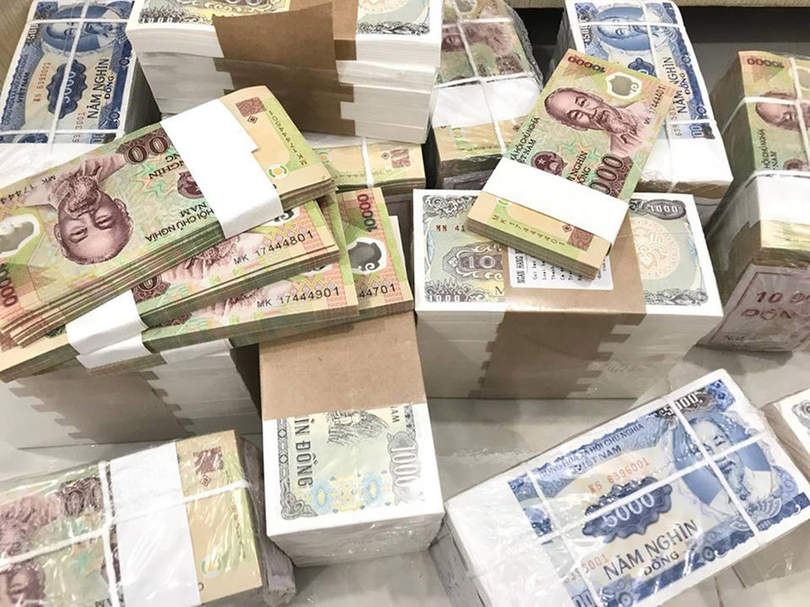 Hình ảnh được rao trên một trang mạng giới thiệu về dịch vụ đổi tiền lẻ phục vụ nhu cầu Tết