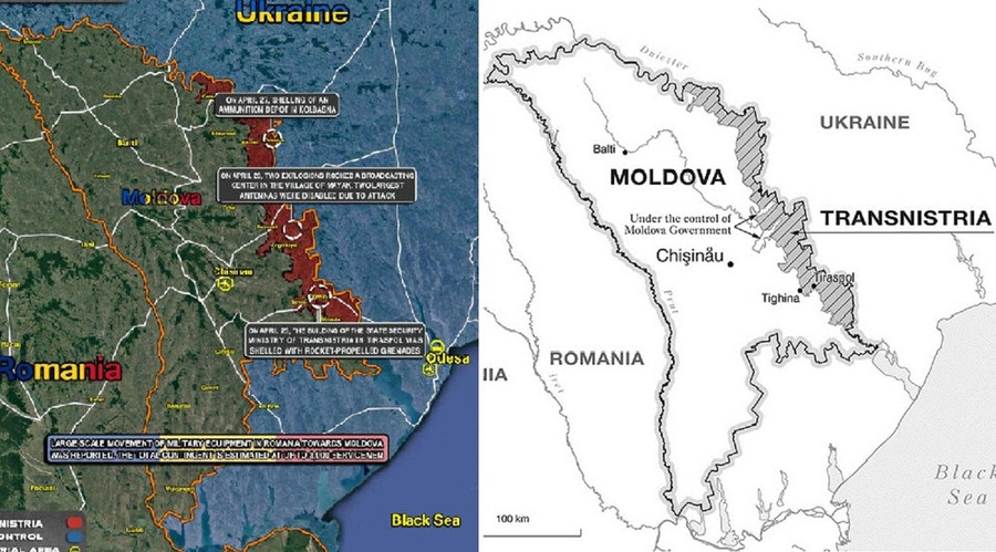 Nga cáo buộc Ukraine đang có ý định khiêu khích ở Pridnestrovie
