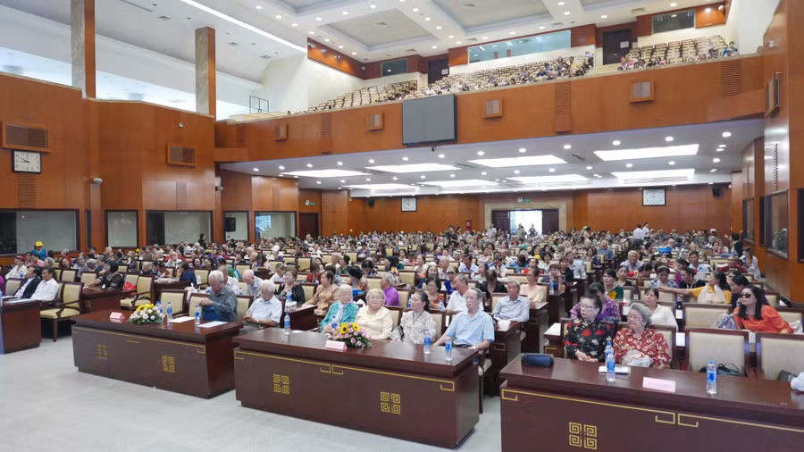  Sự kiện đã thu hút số lượng lớn người cao tuổi tới tham dự