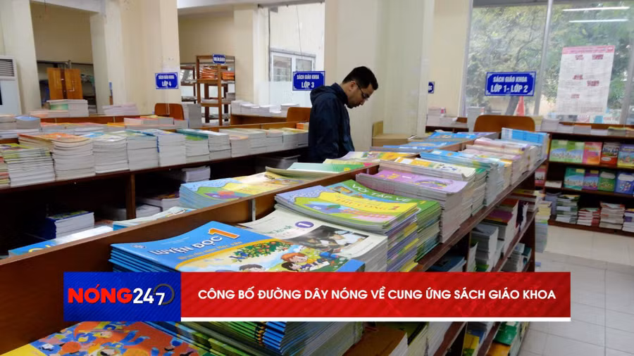 NÓNG 247 | Công bố đường dây nóng về cung ứng sách giáo khoa