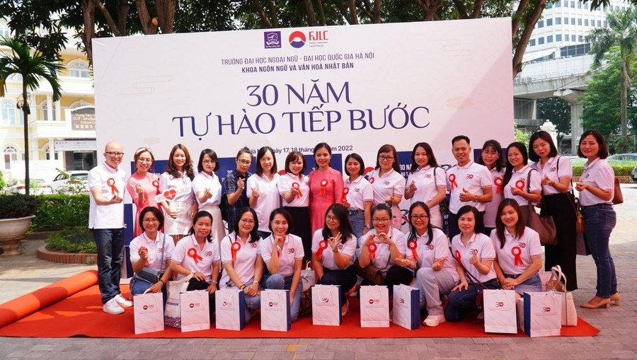 Sinh viên Khoa Ngôn ngữ và Văn hóa Nhật Bản.