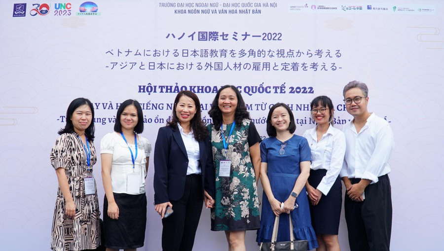 Các đại biểu tham dự Hội thảo quốc tế “Dạy và học tiếng Nhật tại Việt Nam từ cách nhìn đa chiều”