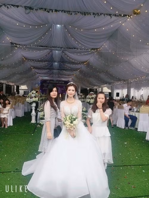 co dau xinh dep trong dam cuoi khung o vinh phuc, dung rap da mat 1 ty dong hinh anh 2