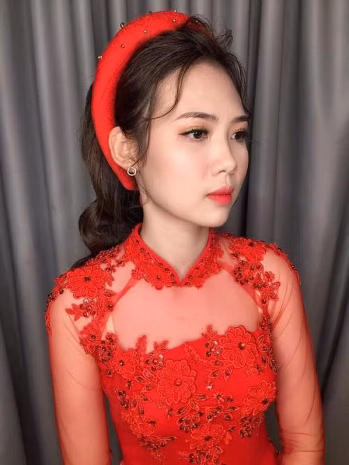 co dau xinh dep trong dam cuoi khung o vinh phuc, dung rap da mat 1 ty dong hinh anh 5