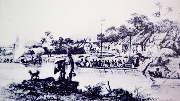 Một làng ở phía Nam đèo Hải Vân xưa