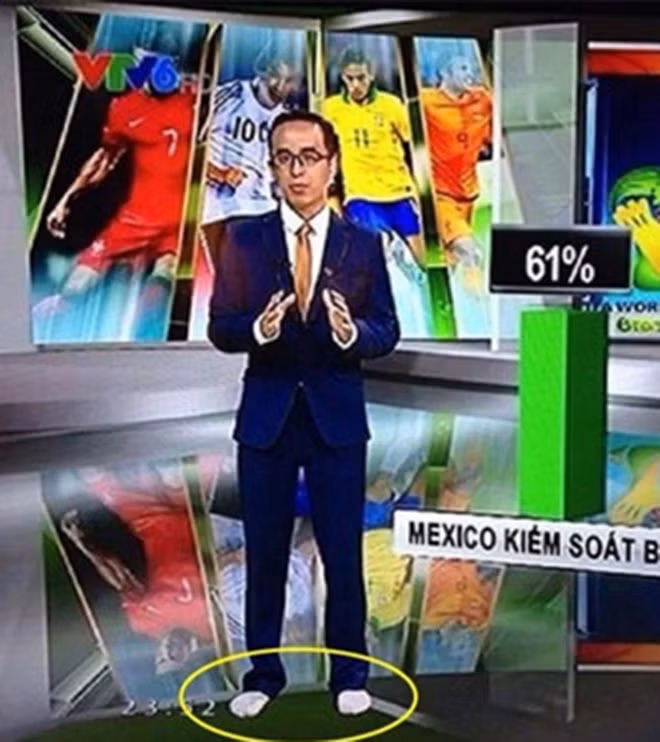 Hậu trường các MC nổi tiếng dẫn trên VTV: Đi chân trần, mặc cả nội y để ghi hình - Ảnh 9.