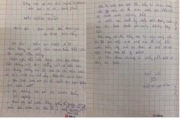 Tường trình của bà Ái Sa khẳng định không cho em gái mượn bằng cấp.
