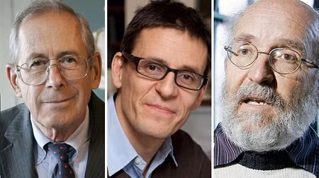 Ba nhà khoa học giành giải Nobel Vật lý 2019.
