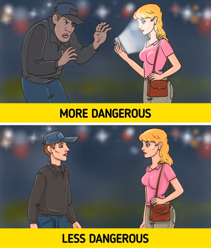 Mẹo phụ nữ thông minh thường áp dụng để bảo vệ mình an toàn nơi công cộng ảnh 8