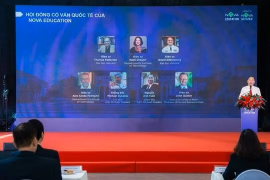 Hội đồng Cố vấn Quốc tế của Nova Education đến từ các nền giáo dục hàng đầu thế giới như Đại học Harvard, Viện Công nghệ Massachusetts…
