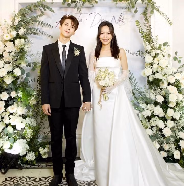 Diệu Nhi và Anh Tú 'gục ngã' sau đám cưới tại Hà Nội ảnh 4