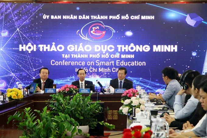 Quang cảnh Hội thảo Giáo dục thông minh tại TP.HCM.