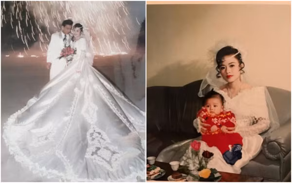 Gặp gỡ gái xinh gây sốt MXH vì loạt ảnh đám cưới hoàng tráng của bố mẹ Rich Kid Hải Phòng năm xưa ảnh 6