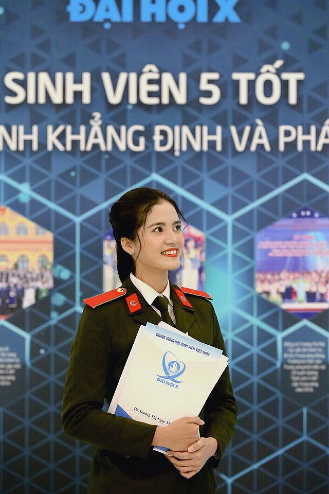 Hoa khôi Đại học An ninh hãnh diện vì vẻ đẹp đặc trưng của người Khmer - ảnh 1