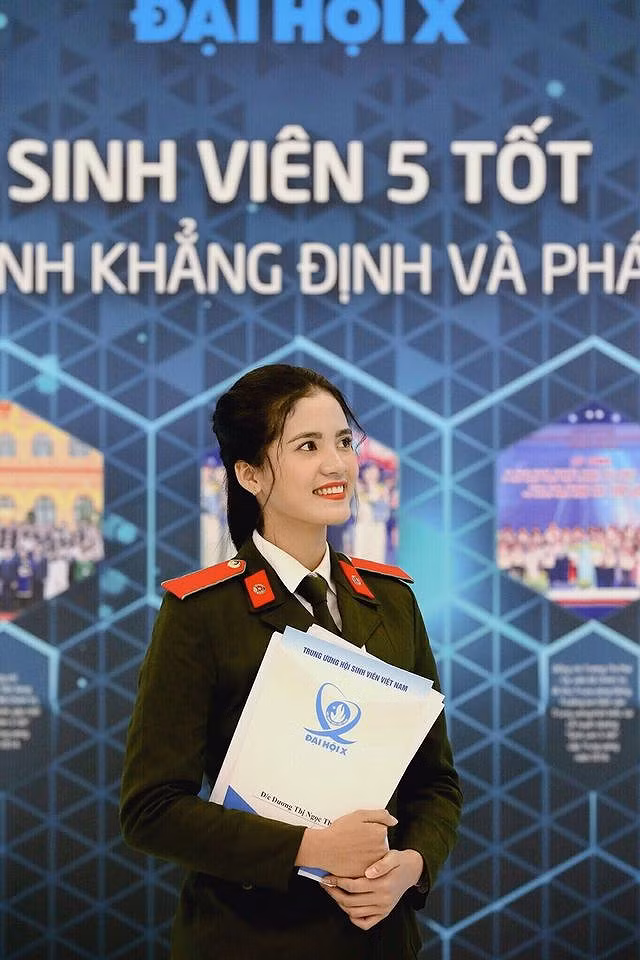 Hoa khôi Đại học An ninh hãnh diện vì vẻ đẹp đặc trưng của người Khmer - ảnh 1